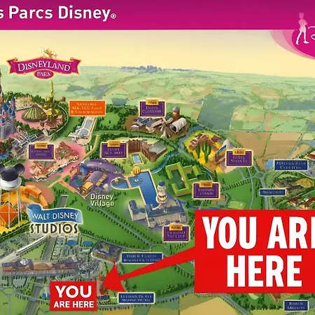 Appartement Place Toscane, 8p, Fibre Et Parking A Disneyland